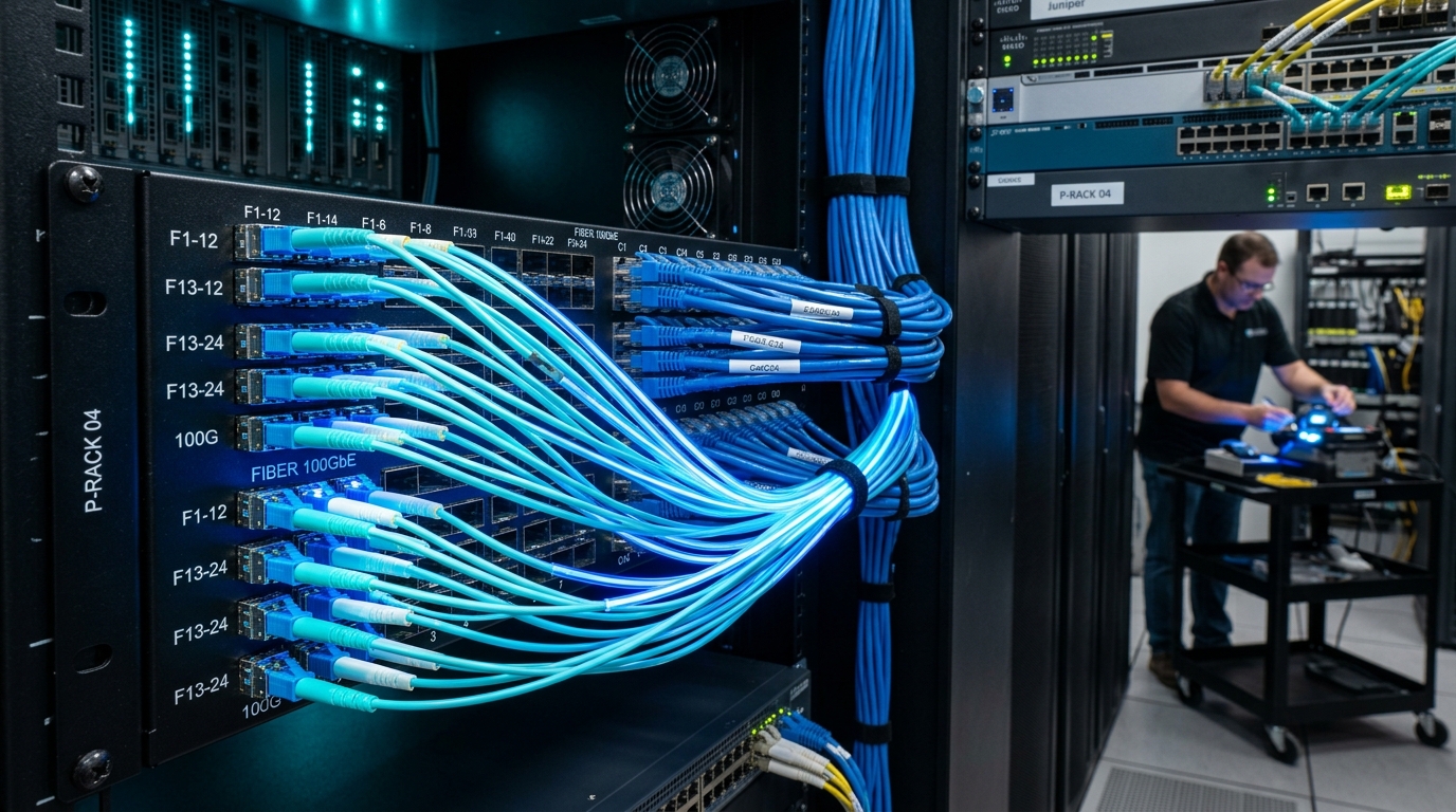 Cable de Datos, Redes y Fibra Óptica en Calama - KYC Servicios Integrales SpA